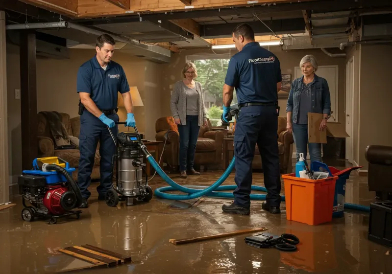 Basement Water Extraction and Removal Techniques process in Cricket, NC